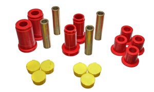 Dodge Ram 1500 Control Arm Bushing Set - Front - Energy Suspension - Hyper-Flex Polyurethane - Red - `02-`05